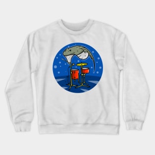 Stingray Drum kit Crewneck Sweatshirt